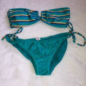 Xhilaration striped bikini